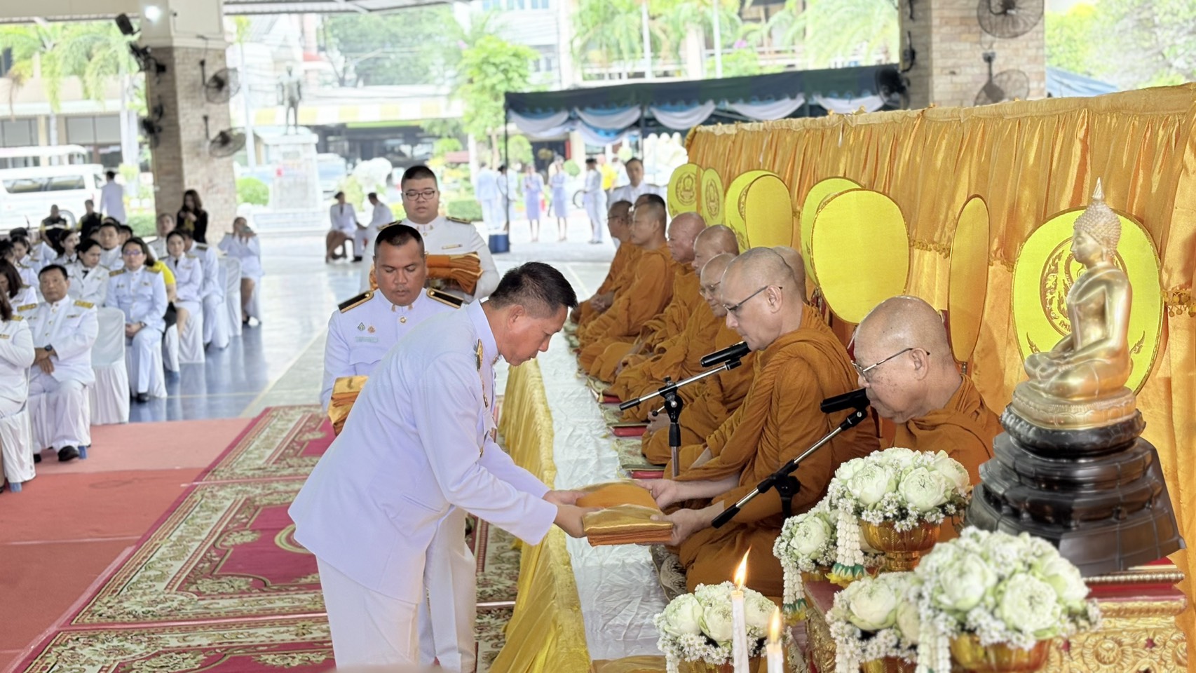 👶🏻💜 จังหวัดชลบุรี จัดพิธีทอดผ้าป่าสมทบกองทุนพัฒนาเด็กชนบท ในพระราชูปถัมภ์ สมเด็จพระเทพรัตนราชสุดาฯ สยามบรมราชกุมารี ประจำปี 2568