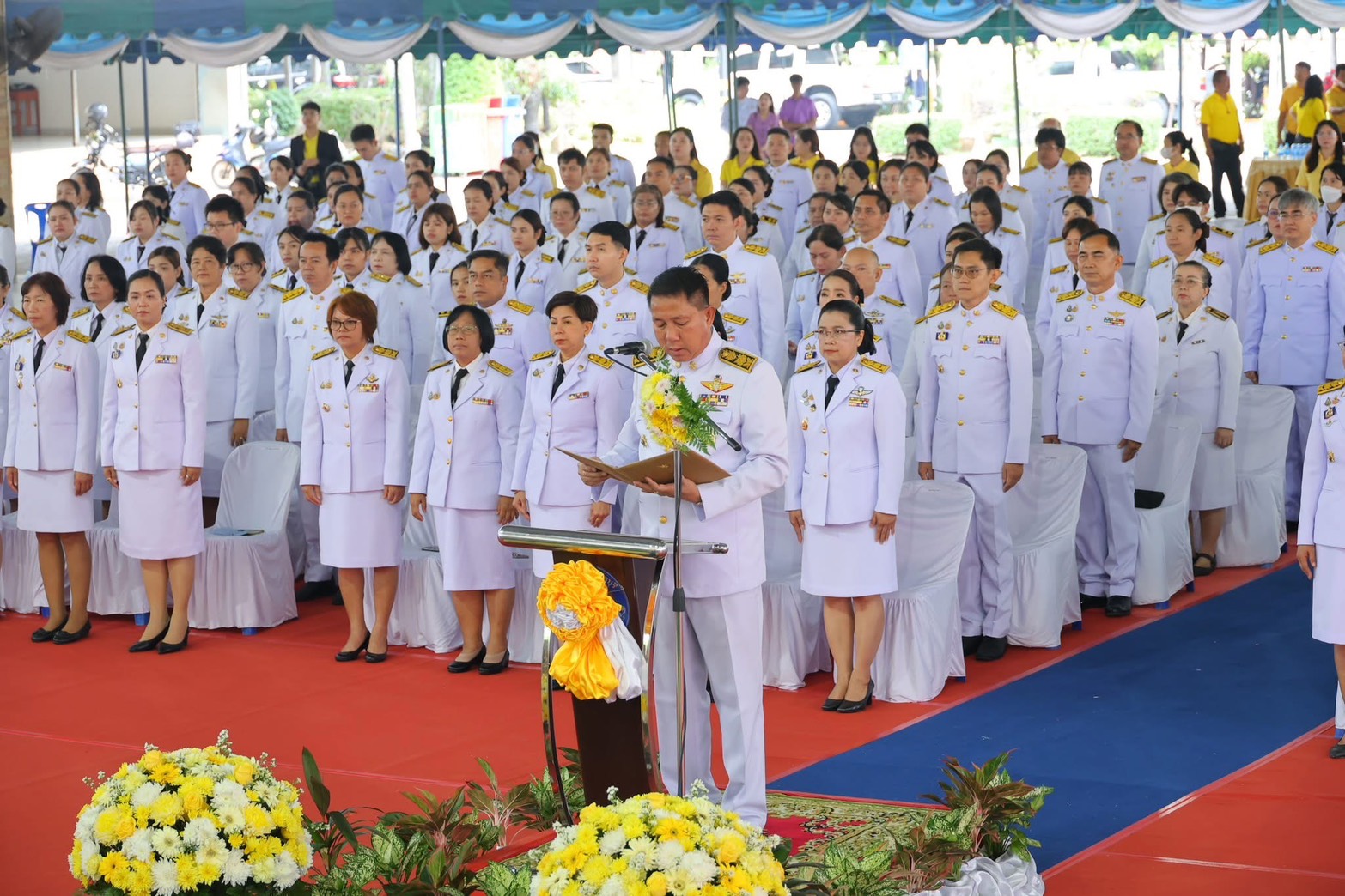 💐👍🏻 พช.ชลบุรี ร่วมพิธีถวายราชสักการะเนื่องในวันที่ระลึกพระบาทสมเด็จพระนั่งเกล้าเจ้าอยู่หัว พระมหาเจษฎาราชเจ้า และวันข้าราชการพลเรือน ประจำปี 2568