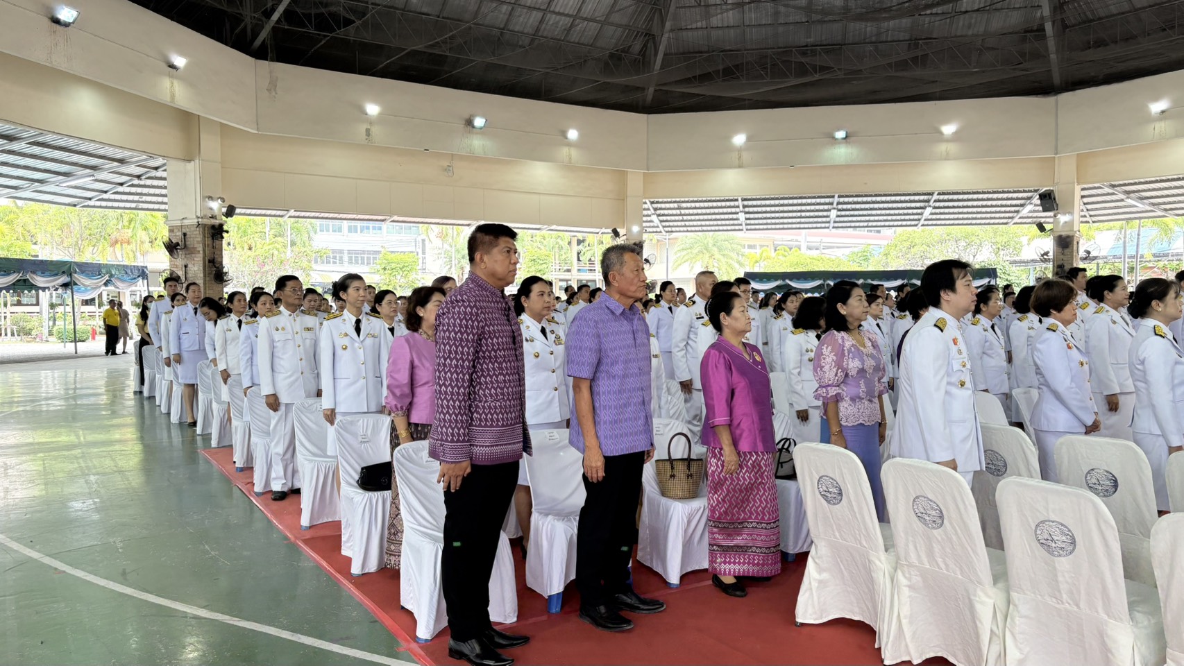 💐👍🏻 พช.ชลบุรี ร่วมพิธีถวายราชสักการะเนื่องในวันที่ระลึกพระบาทสมเด็จพระนั่งเกล้าเจ้าอยู่หัว พระมหาเจษฎาราชเจ้า และวันข้าราชการพลเรือน ประจำปี 2568