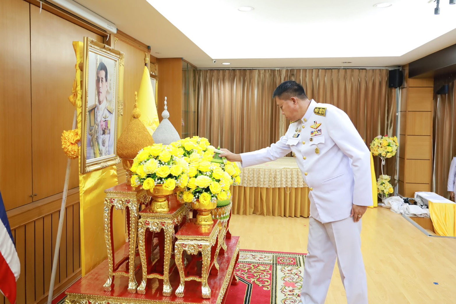 🌻✨พช.ชลบุรี ร่วมพิธีรับเหรียญที่ระลึกพระราชทาน เนื่องในวันข้าราชการพลเรือน และวันคล้ายวันสถาปนากระทรวงมหาดไทย ครบรอบ 133 ปี วันที่ 1 เมษายน 2568 กรมการพัฒนาชุมชน กระทรวงมหาดไทย