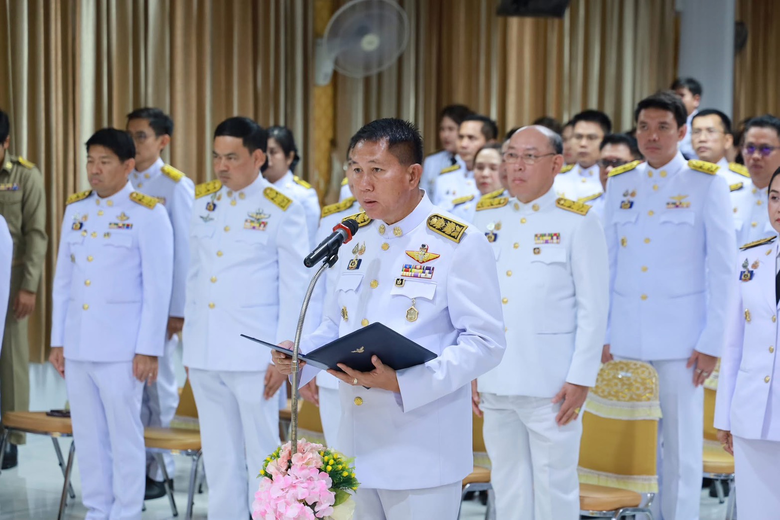 🌻✨พช.ชลบุรี ร่วมพิธีรับเหรียญที่ระลึกพระราชทาน เนื่องในวันข้าราชการพลเรือน และวันคล้ายวันสถาปนากระทรวงมหาดไทย ครบรอบ 133 ปี วันที่ 1 เมษายน 2568 กรมการพัฒนาชุมชน กระทรวงมหาดไทย