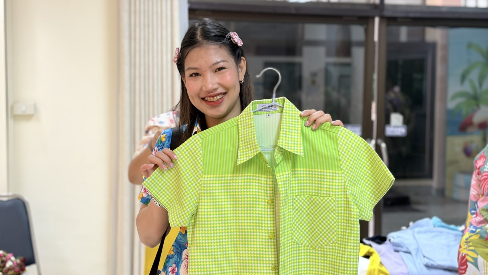 👕👗 พช.ชลบุรี จัดกิจกรรม “แบ่งปัน ด้วยใจ รับไปใส่ต่อ”