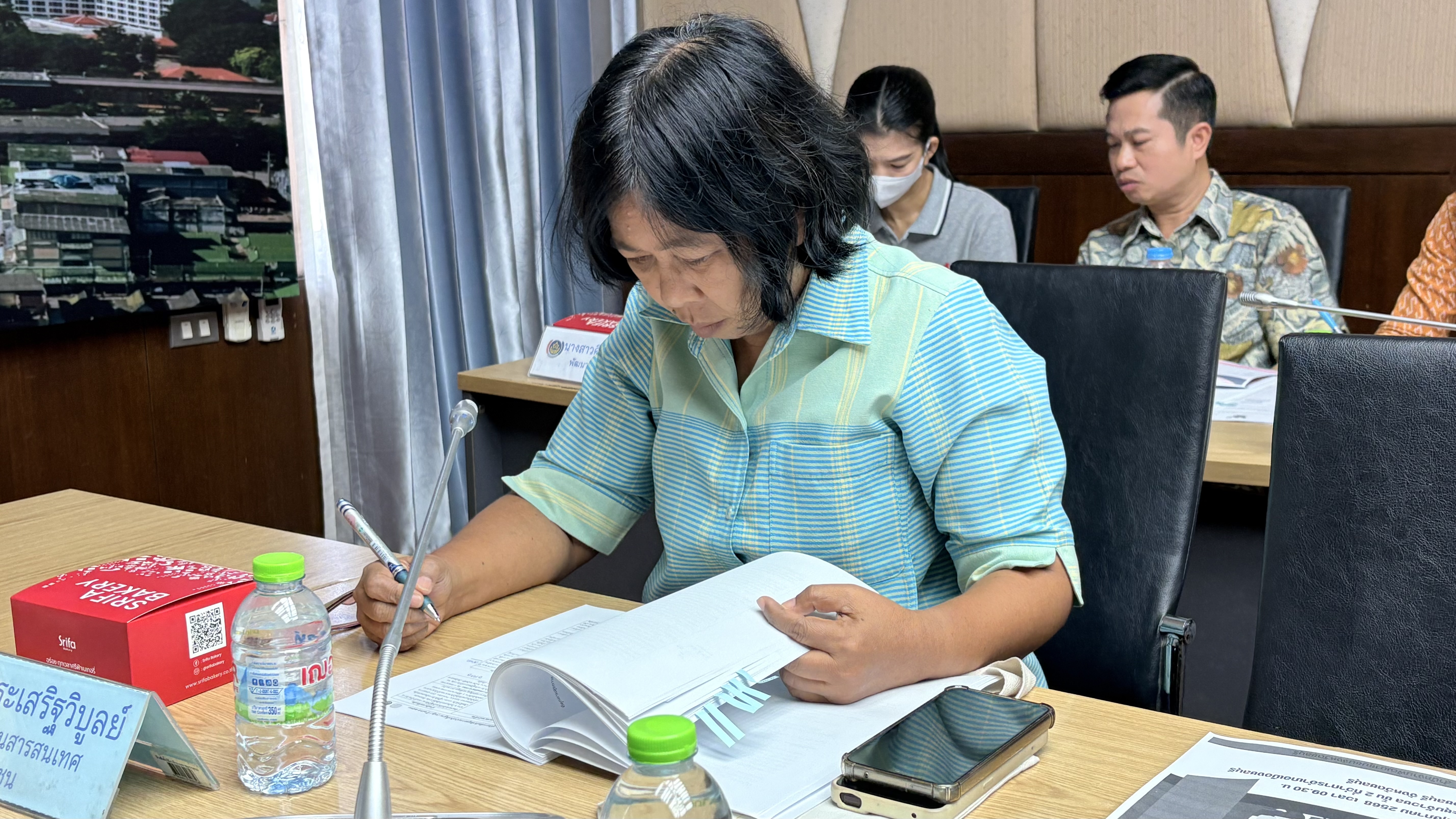 💎พช.ชลบุรี จัดประชุมคณะทำงานบริหารการจัดเก็บและใช้ประโยชน์ข้อมูลความจำเป็นพื้นฐาน (จปฐ.) และการนำเสนอผลการจัดเก็บและรับรองคุณภาพ จปฐ. ระดับจังหวัด