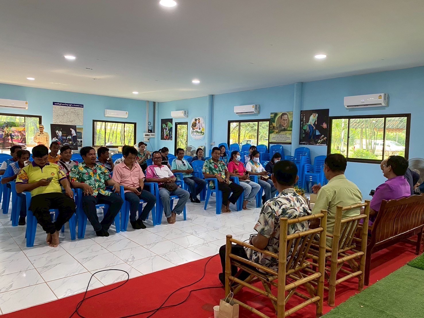 🧡🐘 พช.ชลบุรี ร่วมลงพื้นที่สนับสนุนหมู่บ้านคนรักษ์ช้างฯ จังหวัดชลบุรี