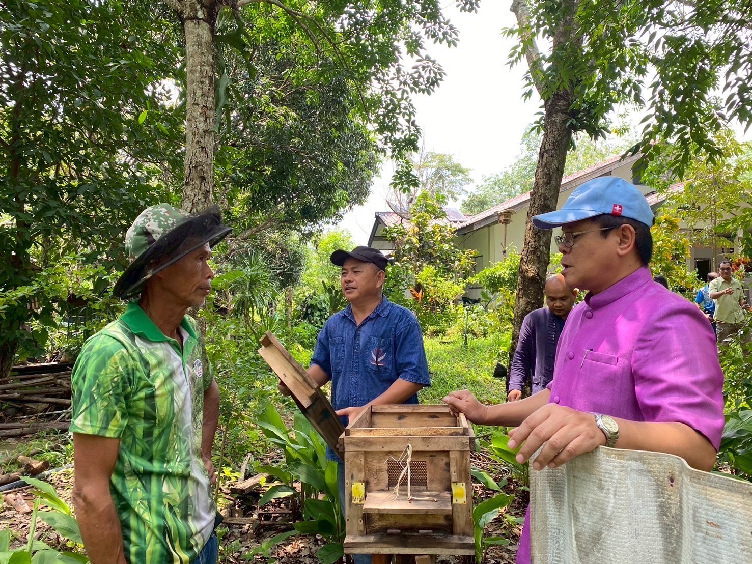 🧡🐘 พช.ชลบุรี ร่วมลงพื้นที่สนับสนุนหมู่บ้านคนรักษ์ช้างฯ จังหวัดชลบุรี
