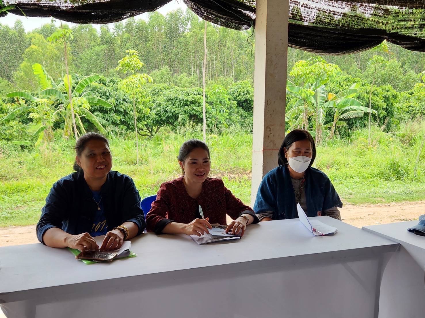 🧡🐘 พช.ชลบุรี ร่วมลงพื้นที่สนับสนุนหมู่บ้านคนรักษ์ช้างฯ จังหวัดชลบุรี