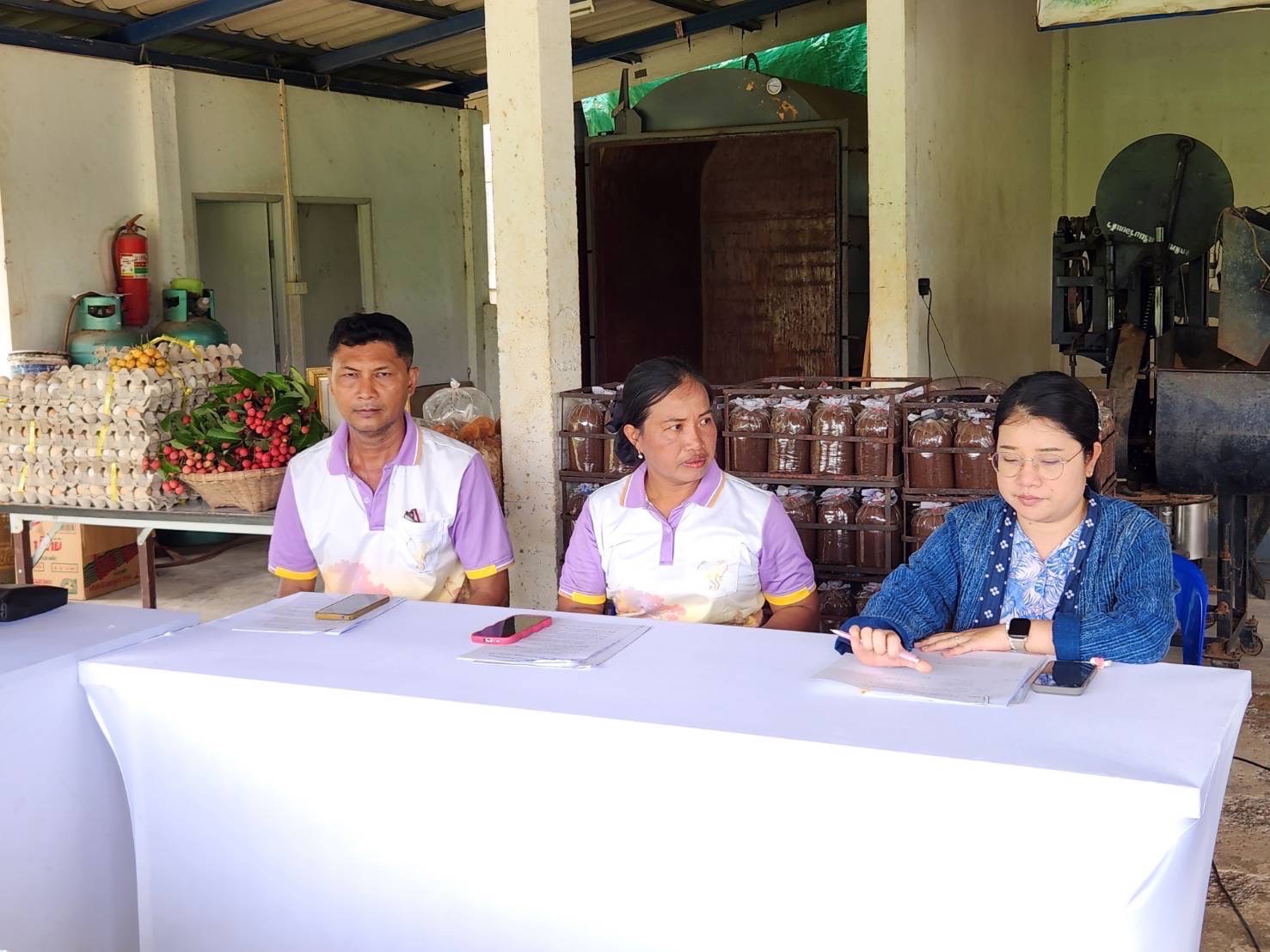 🧡🐘 พช.ชลบุรี ร่วมลงพื้นที่สนับสนุนหมู่บ้านคนรักษ์ช้างฯ จังหวัดชลบุรี