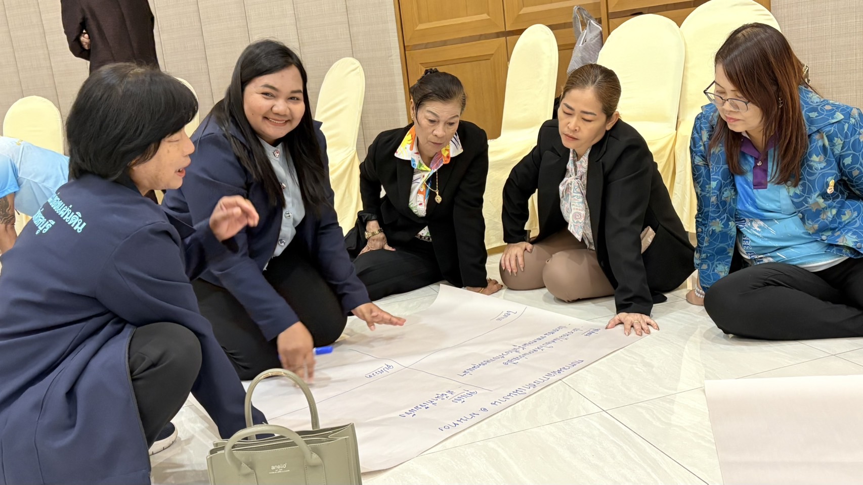 🩵 พช.ชลบุรี ร่วมกับเครือข่ายกองทุนแม่ของแผ่นดินจังหวัดชลบุรี ดำเนินโครงการอบรมหลักสูตรวิทยากรกระบวนการกองทุนแม่ของแผ่นดิน (ครู ค) 🩵