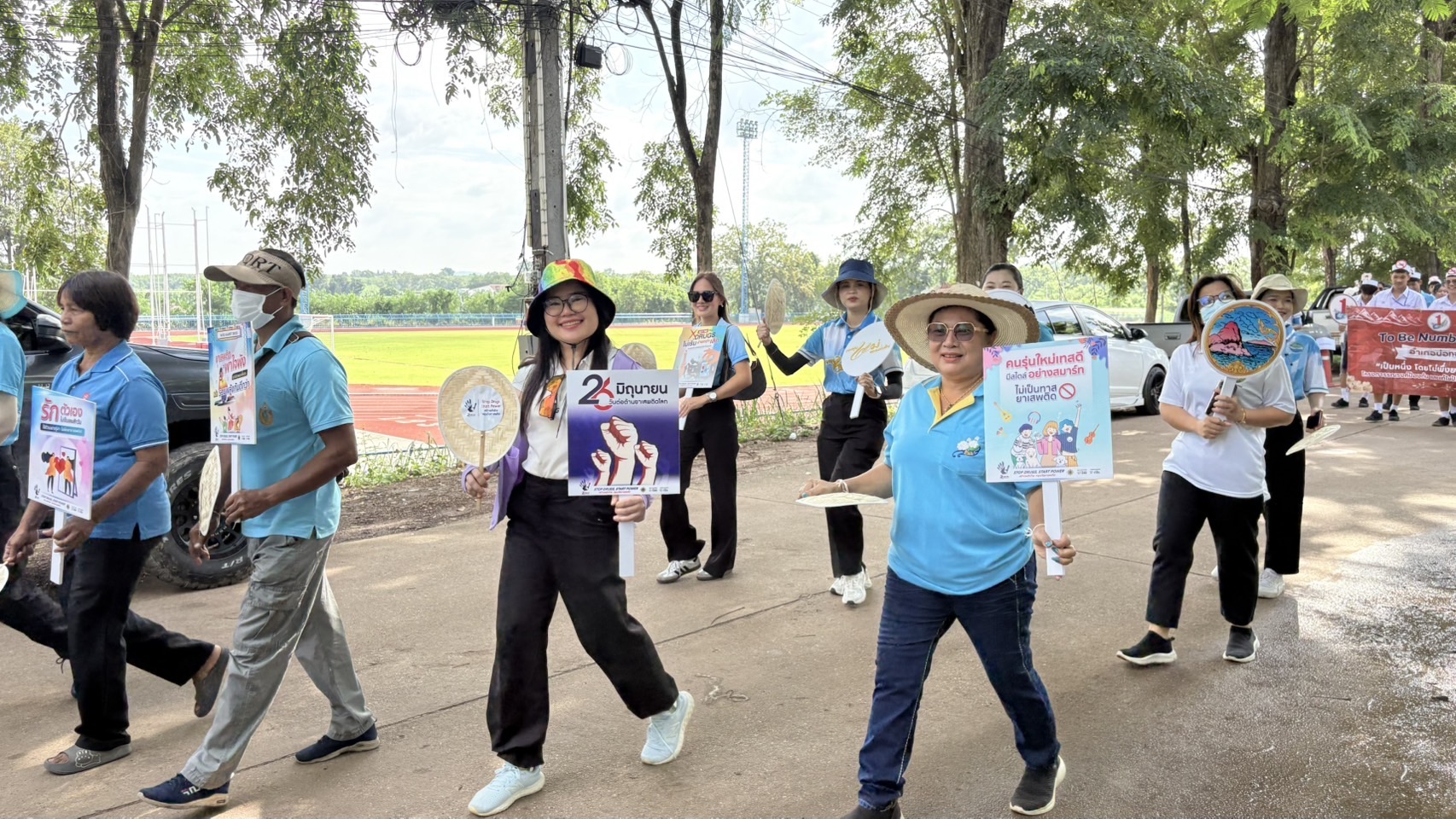 🌊 พช. ชลบุรี ดำเนินโครงการมหกรรมวันต่อต้านยาเสพติดโลก (26 มิถุนายน) ประจำปี 2568 ระดับจังหวัด