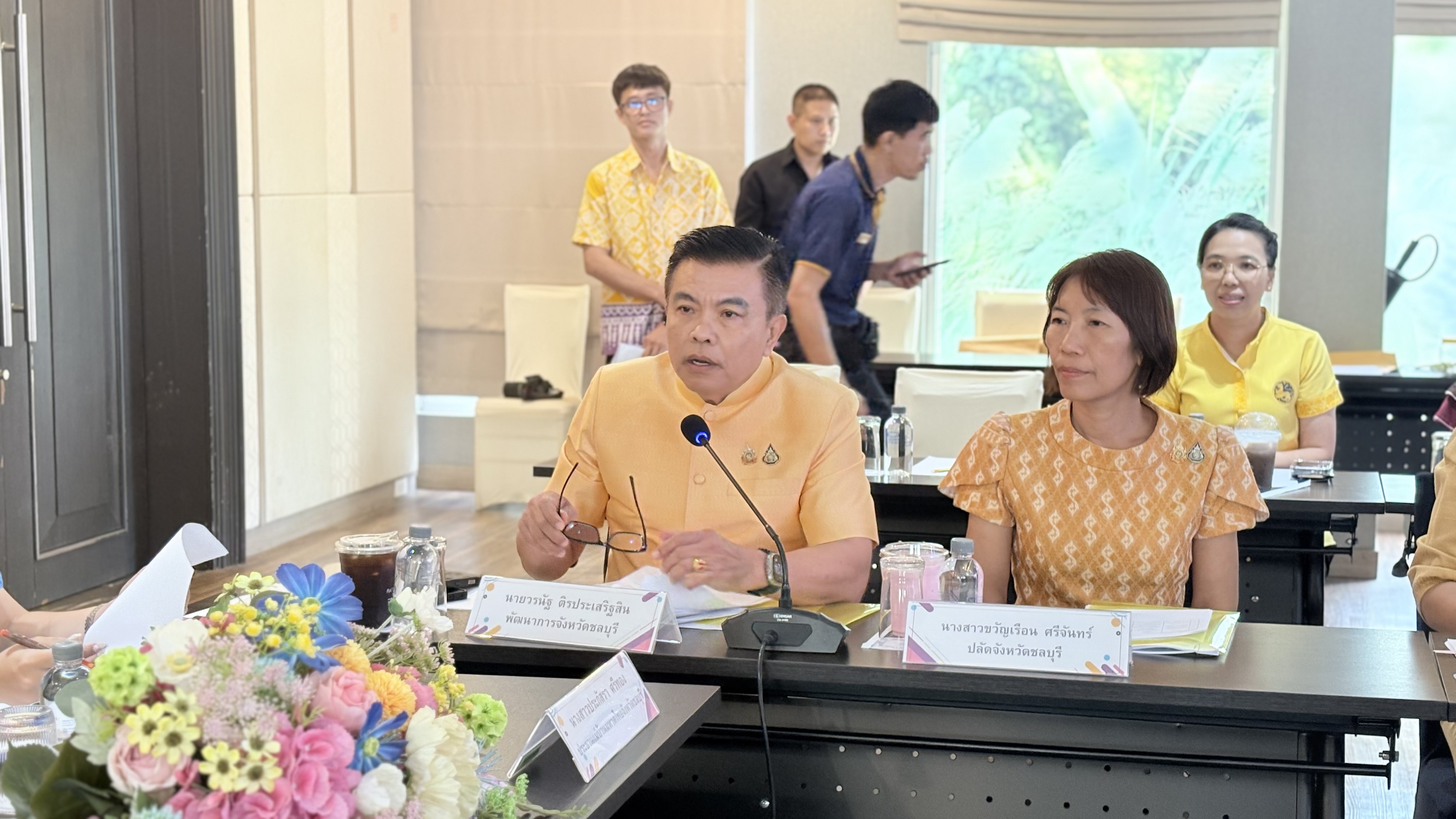 จังหวัดชลบุรี ประกวดผ้าลายพระราชทาน “ผ้าลายสิริราชพัสตราภรณ์” และงานหัตถกรรม จังหวัดชลบุรี ประจำปี 2568