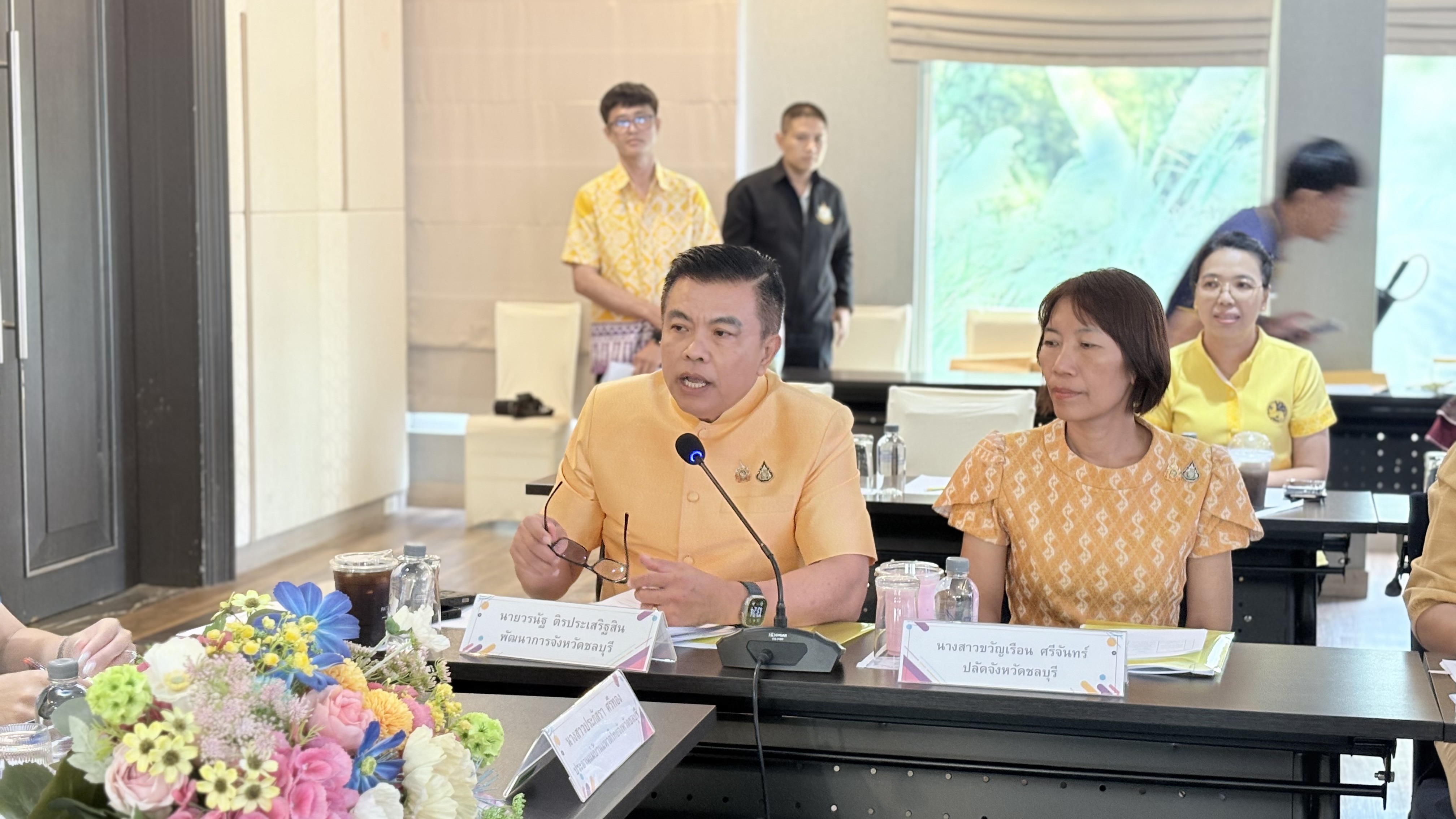 จังหวัดชลบุรี ประกวดผ้าลายพระราชทาน “ผ้าลายสิริราชพัสตราภรณ์” และงานหัตถกรรม จังหวัดชลบุรี ประจำปี 2568