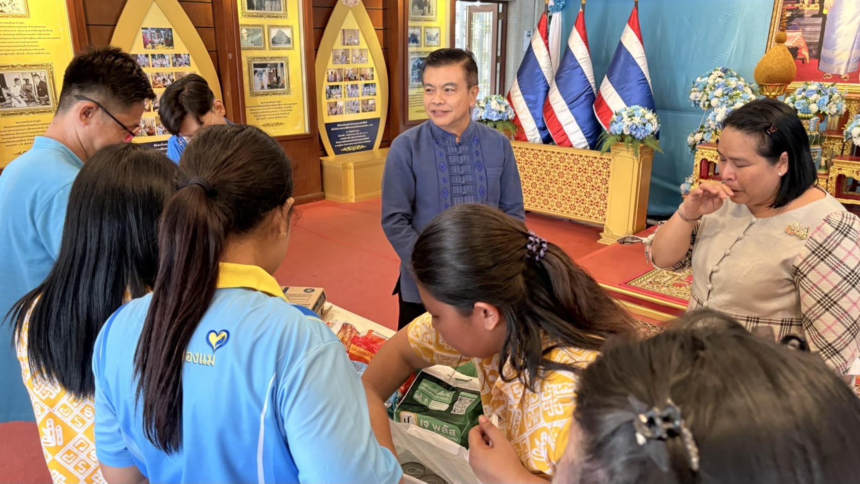 🩵🩵 พช.ชลบุรี ร่วมกิจกรรมจิตอาสา “ศาสนิกสัมพันธ์ สานใจ สร้างสุข”