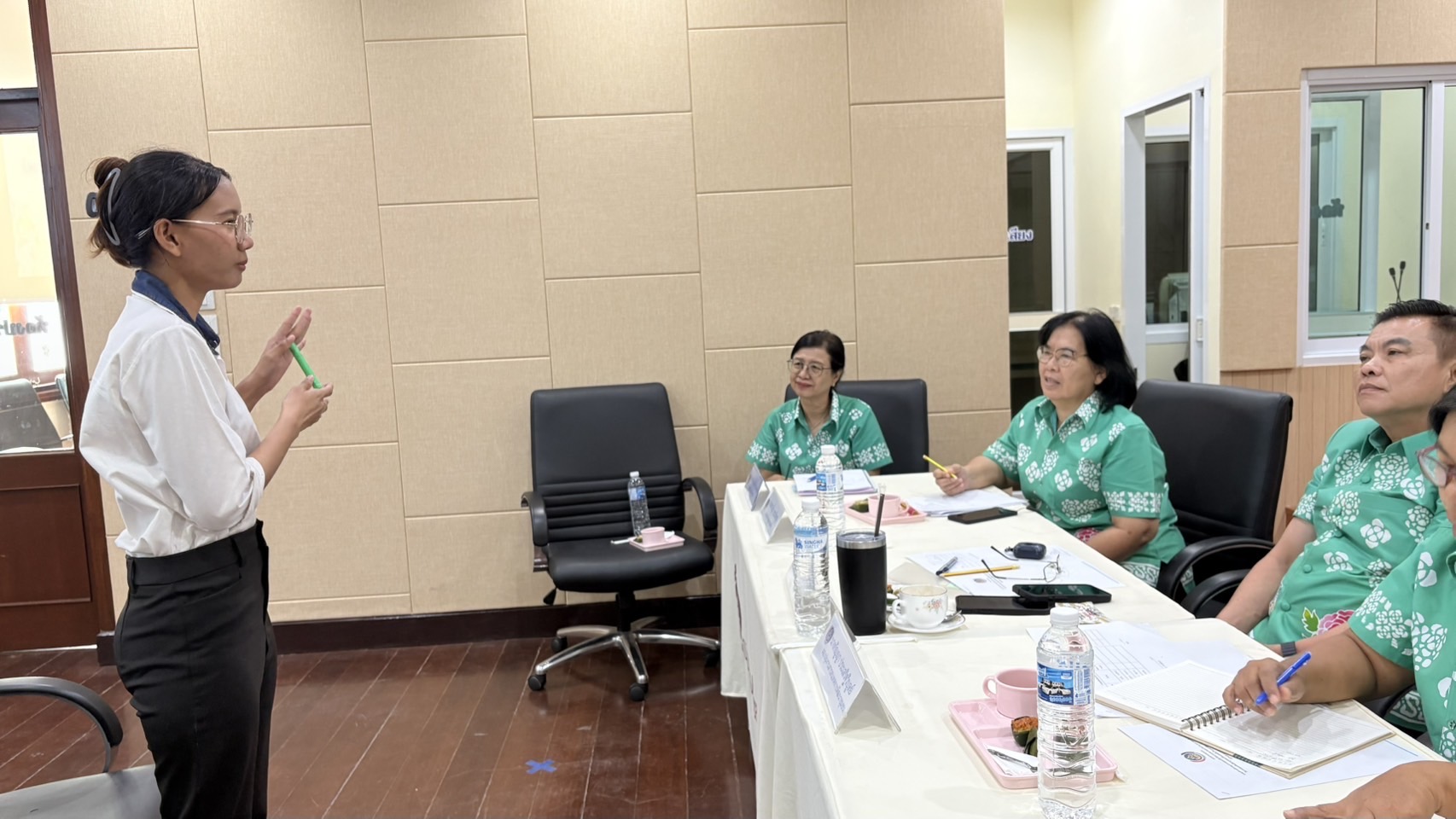 🎯🎯พช.ชลบุรี ดำเนินการสอบคัดเลือกบุคคลเพื่อแต่งตั้งเป็นอาสาพัฒนา (อสพ.) รุ่นที่ 77 (สอบสัมภาษณ์)